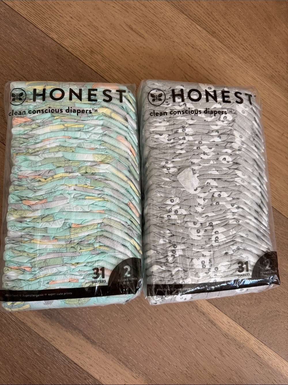 Honest Brand Size 2 Diapers